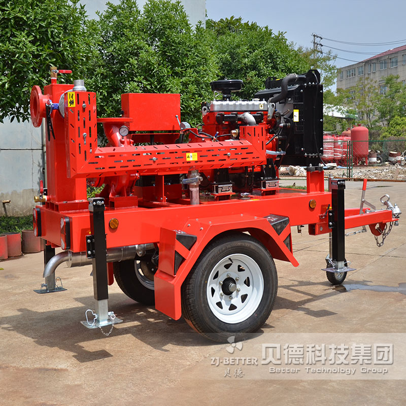 拖車(chē)式應(yīng)急搶險(xiǎn)移動(dòng)泵車(chē)
