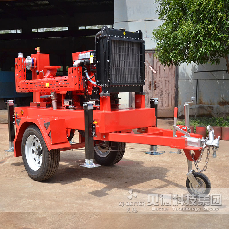 拖車(chē)式應(yīng)急搶險(xiǎn)移動(dòng)泵車(chē)