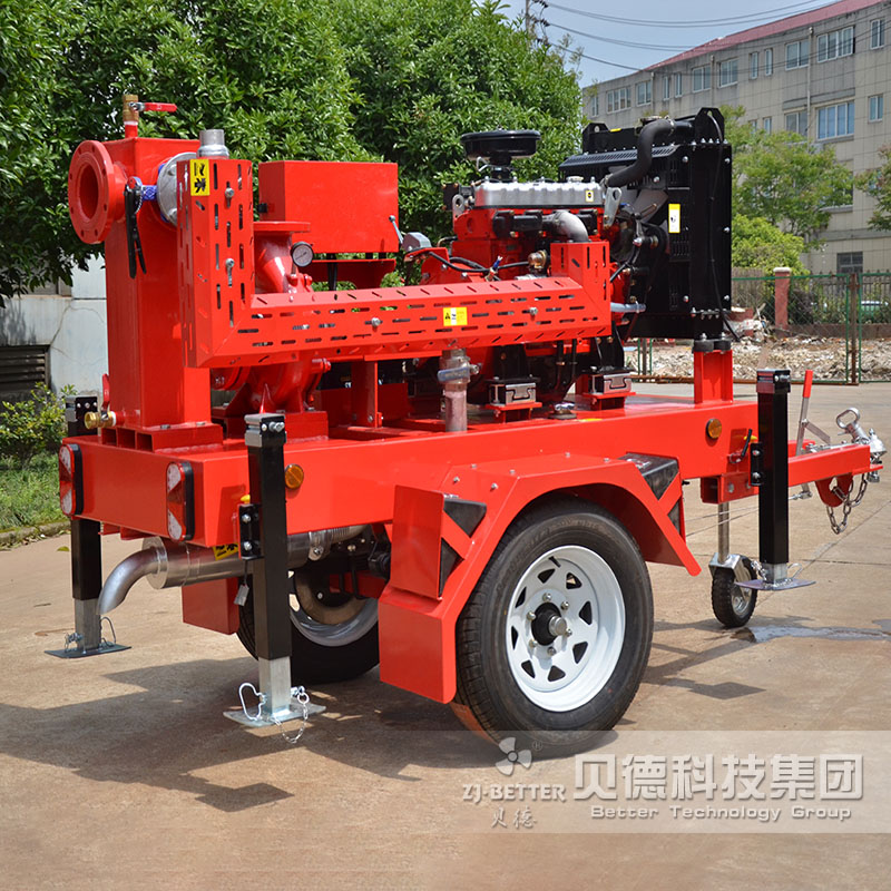 拖車(chē)式應(yīng)急搶險(xiǎn)移動(dòng)泵車(chē)