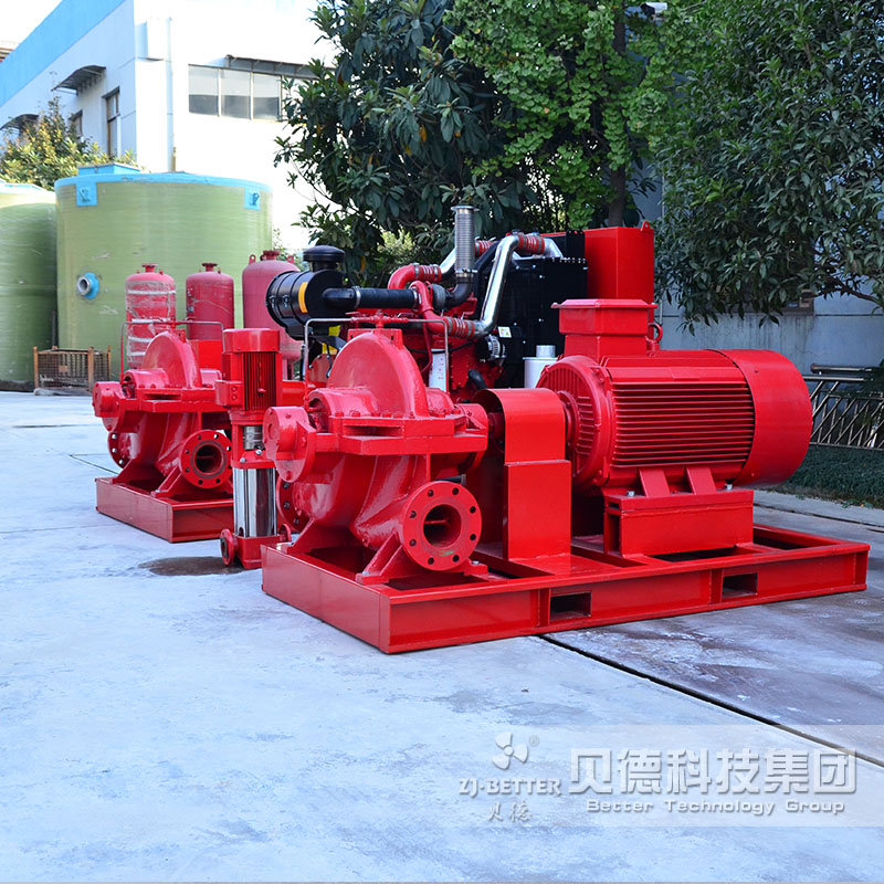 大型EDJ柴油機雙動力消防泵
