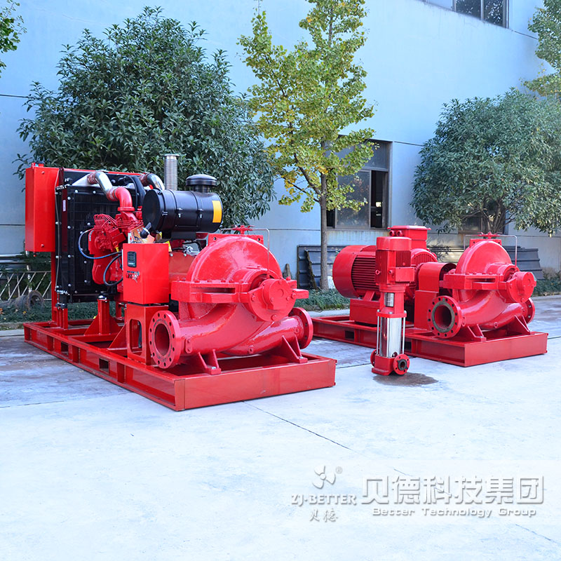 大型EDJ柴油機雙動力消防泵