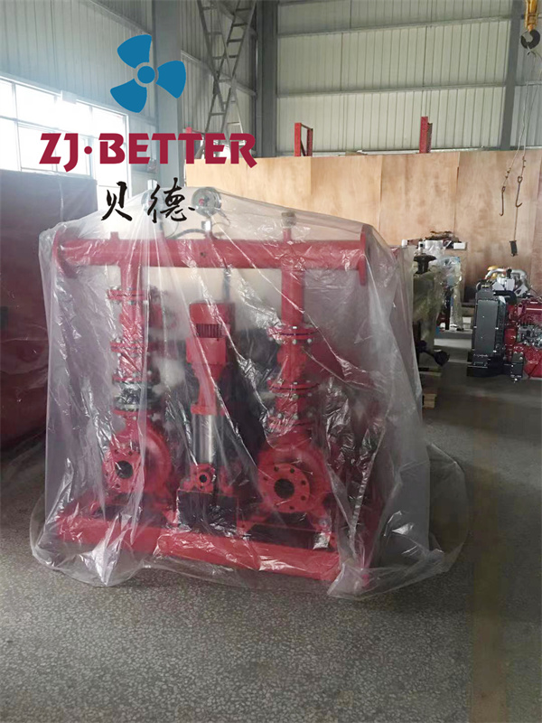 柴油機+電力驅(qū)動消防泵組