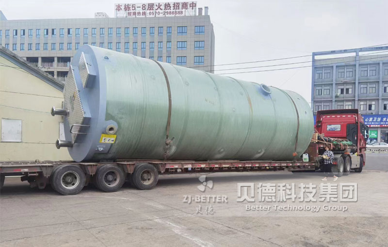 千島湖定制規(guī)格一體化泵站雨水污水智能預(yù)制泵站 玻璃鋼地埋式排污泵站