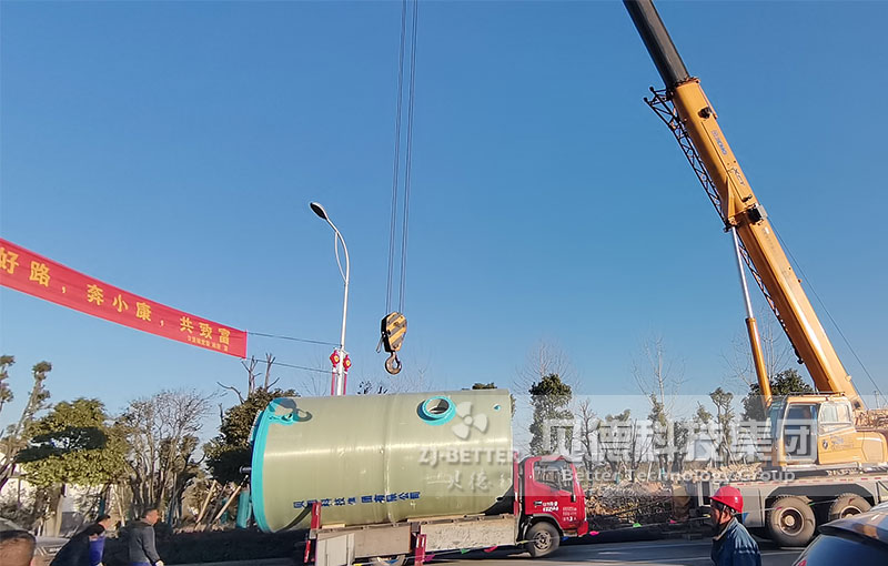 智能一體化預(yù)制 污水雨水收集提升 地埋式一體化生活污水泵站
